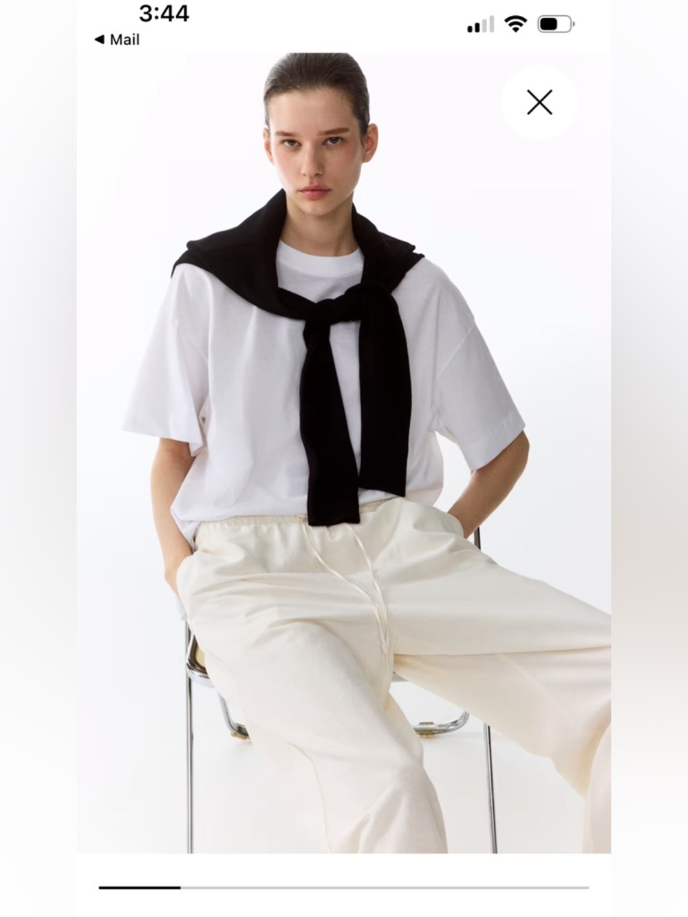 Two Pairs of Linen Pants from H & M